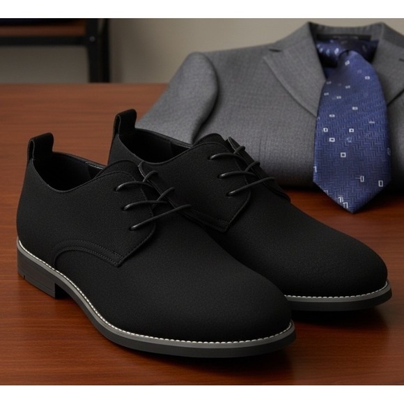 Men's Dress Oxfords Comfortable Lightweight Casual Business Shoes Sz 10.5 - Picture 2 of 13